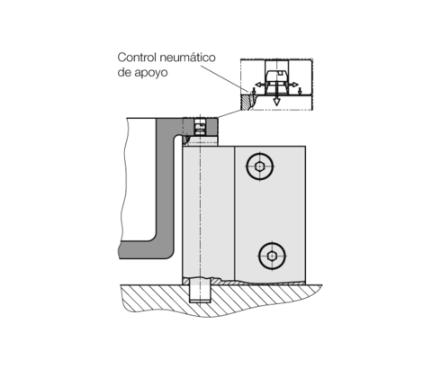 elemento de sujeción en taladros B1.485 elemento de sujeción en taladros B1.485