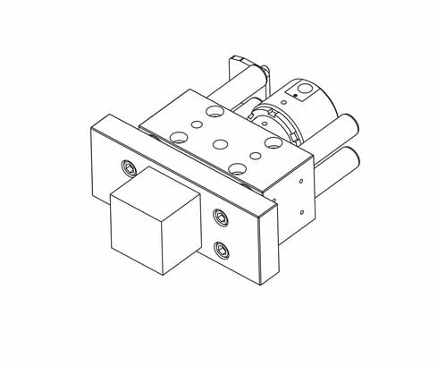 RS hydraulic slides with front block